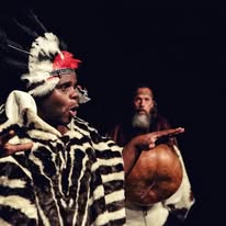 Silvanos Mudzvova performing in Jekanyika