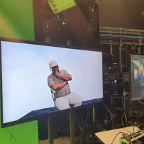 Silvanos Mudzvova green screen production